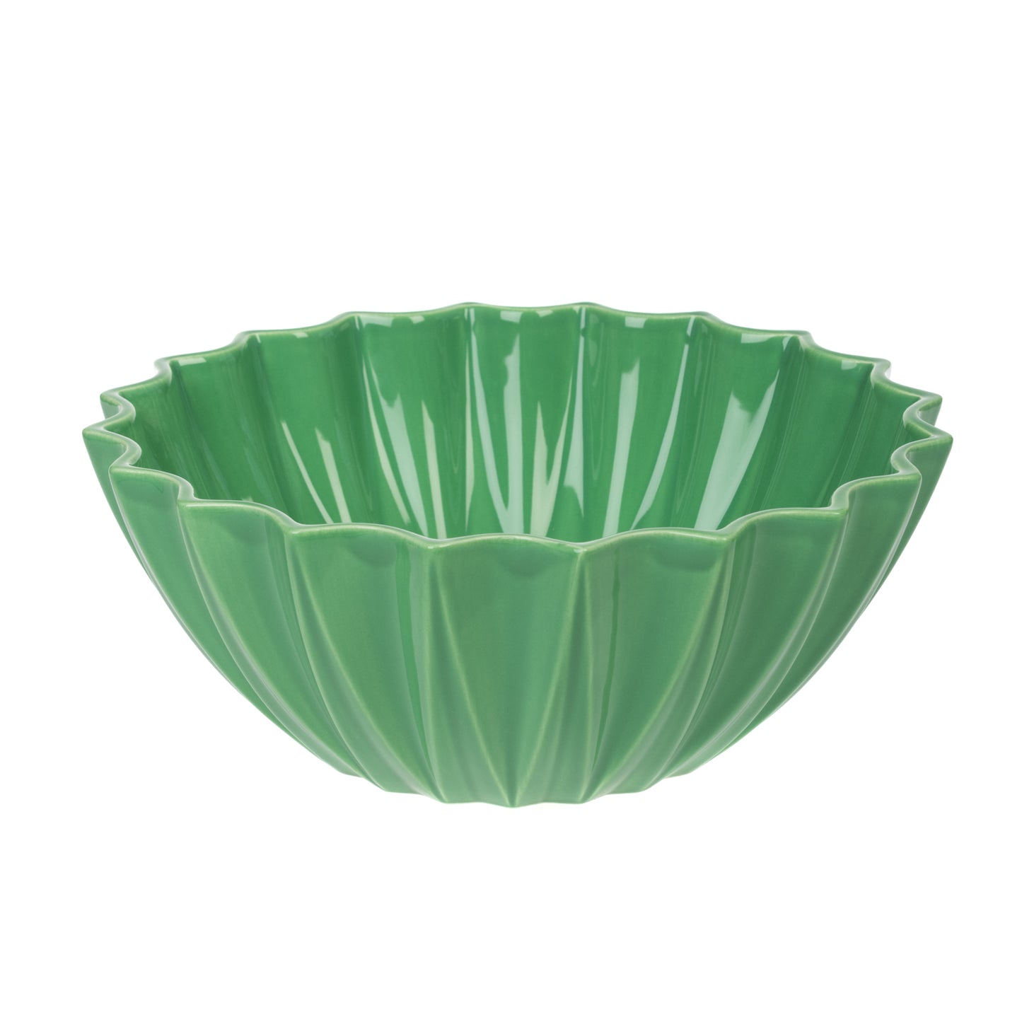 Large Pea 28cm Etoile Fluted Salad Bowl